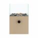 Cosiscoop Square gaslantaarn 20 x 20 x 32,5 cm - Sandy Beige