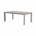Malakka lounge dining tafel 170x97 cm - taupe