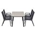 Santana tuinset 5-delig - Penedo tuintafel 160x90 cm