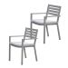 Amarillo tuinstoel taupe - 2 stuks