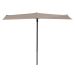 Sun Wave stokparasol 270x150 cm - ecru