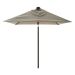 Triangle stokparasol 210x130 cm automatisch - taupe