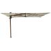 Braga zweefparasol 355x300 cm - mellow champagne olefin - teakhoutlook frame