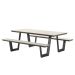 Sarria picknick set 200 x 178 - donker grijs