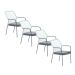 Ross tuinstoel soft groen - 4 stuks
