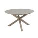 Prado tuintafel Ø130x75 cm- ceramic sabbia - latte