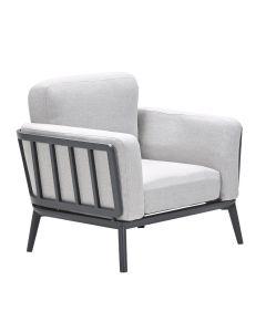 Sentosa loungestoel - donker grijs