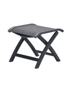 Hilly voetenbank - donker grijs