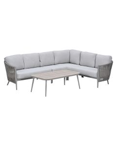 Devin loungeset 5-delig - taupe