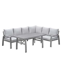 Cameron lounge dining set 3-delig rechts - taupe