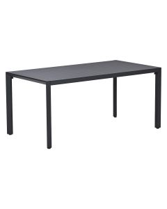 Kasper tuintafel 160x84xH72 cm - donker grijs