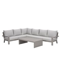Sorelli loungeset 5-delig - taupe