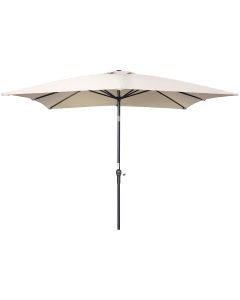 Lotus stokparasol 250x250 cm - ecru