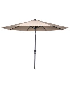 Lotus stokparasol Ø300 cm - taupe
