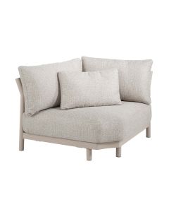 Mykonos XL hoekelement - latte