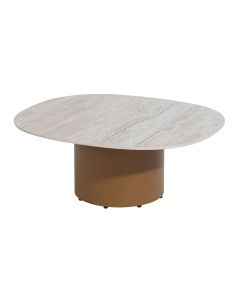 Sofie loungetafel 70x80x30 cm amber - ceramic