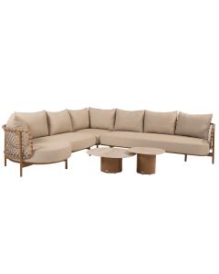 Martinique loungeset 5-delig - amber