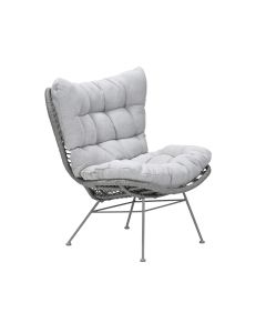 Melfort loungestoel taupe - grey sand