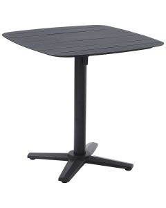 Franky bistro tuintafel inklapbaar 75x75 cm - donker grijs