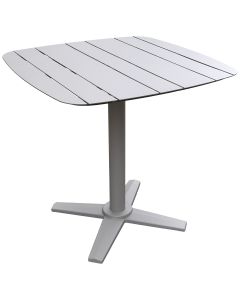 Franky bistro tuintafel inklapbaar 75x75 cm - taupe