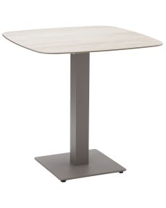 Tobi bistro tuintafel 75x75 cm - taupe