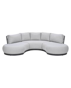 San Jose loungebank 3-delig chaise longue - valley sand