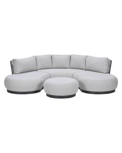 San Jose loungeset 4-delig chaise longue - valley sand