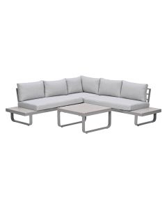 Diego loungeset 4-delig - taupe