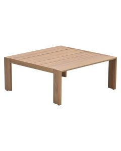 Ariana loungetafel 82x82xH35 cm - light teak look