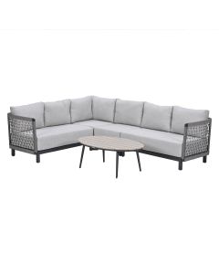 Oliver loungeset 5-delig - valley sand