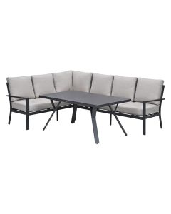 Senja lounge dining set 3-delig links - sandstone