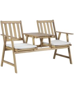 Mariel tuinbank tete a tete - natural acacia