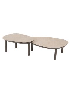 Monroe loungetafels -  set van 2 - terre