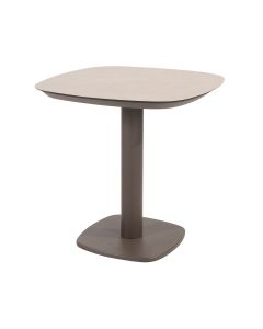 Manolo bistro tuintafel 75x75 cm - terre - ceramic print