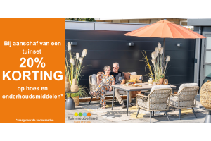 Exclusieve Winkelactie: tijdelijk 20% korting op hoezen en onderhoud!