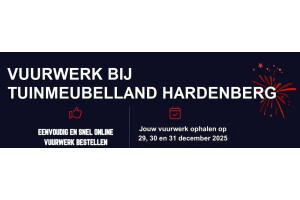 Vuurwerk kopen bij Tuinmeubelland Hardenberg