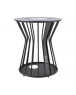 Cosilumia loungetafel met verlichting Ø 52 x 60 cm black
