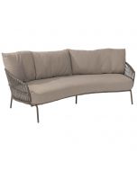 Capalbio 3-zits loungebank - bruin