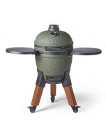 Moddern Special - wood kamado houtskoolbarbecue - groen