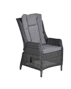 Marbella verstelbare fauteuil - donker grijs