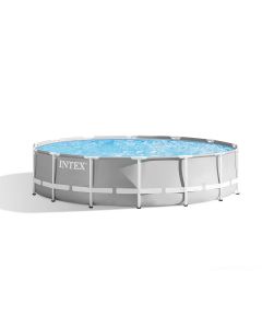 Intex frame zwembad Ø427x107 cm met filter pomp
