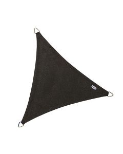 Coolfit schaduwdoek driehoek 3.6x3.6x3.6m - Zwart