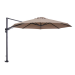 Hawaii zweefparasol Ø350 cm - frame carbon black - doek taupe