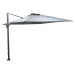 Hawaii Big Pole telescopic zweefparasol 300x400 cm - donker grijs