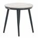 Lucas bijzettafel Ø50 - light teak vironwood