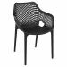 Air XL design tuinstoel zwart