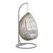 Panama hangstoel swing egg taupe - natural