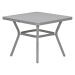 Mina tuintafel 90x90xH71 cm - taupe