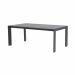 Malakka lounge dining tafel 170x97 cm - donker grijs