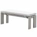 Malakka sportbank 115,5x43 cm - taupe